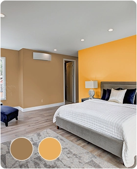 Indigo Master BedroomTrending Colours Image 9-1